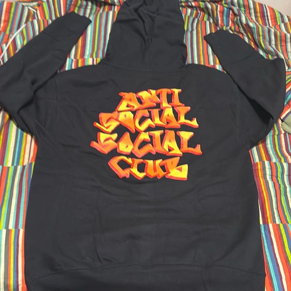 60% off New Antisocial, social club, low brow, hoodie size small fast  shipping